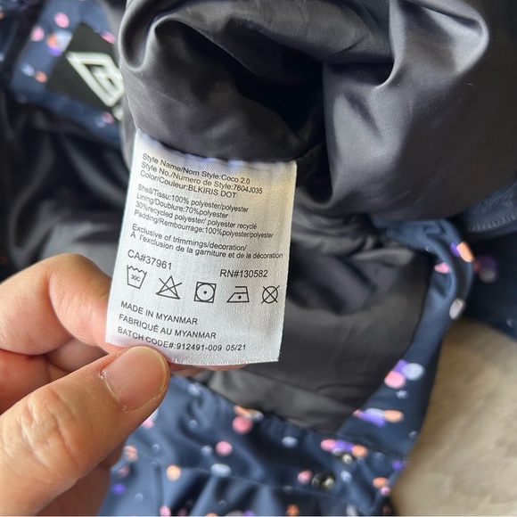 Ripzone Kids' Printed Snow Pants Winter Ski Insulated - Picture 11 of 15